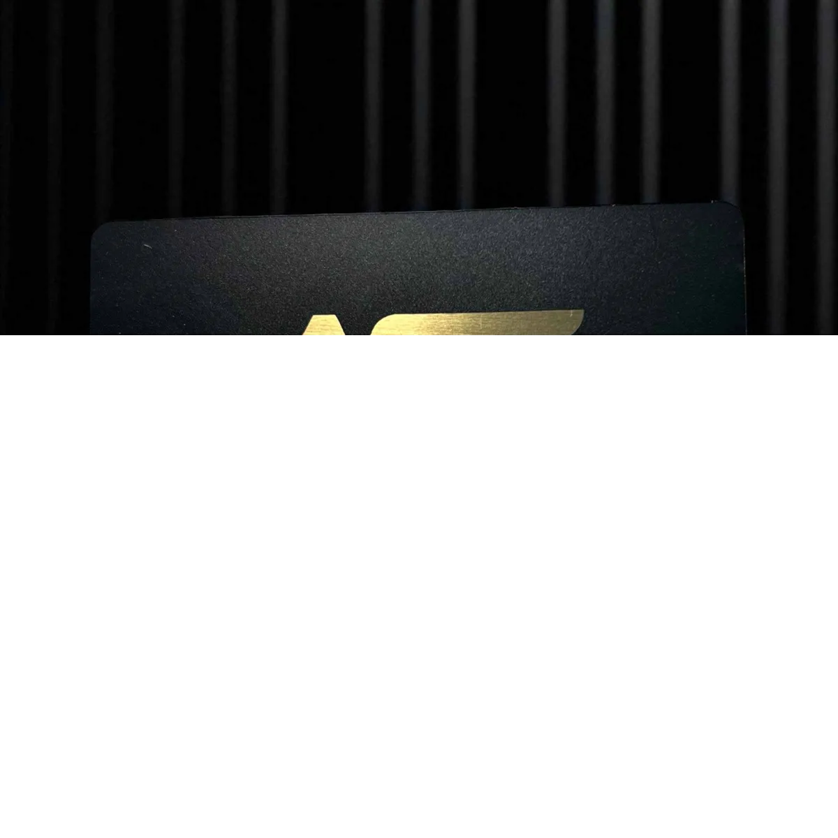 Copper card design example