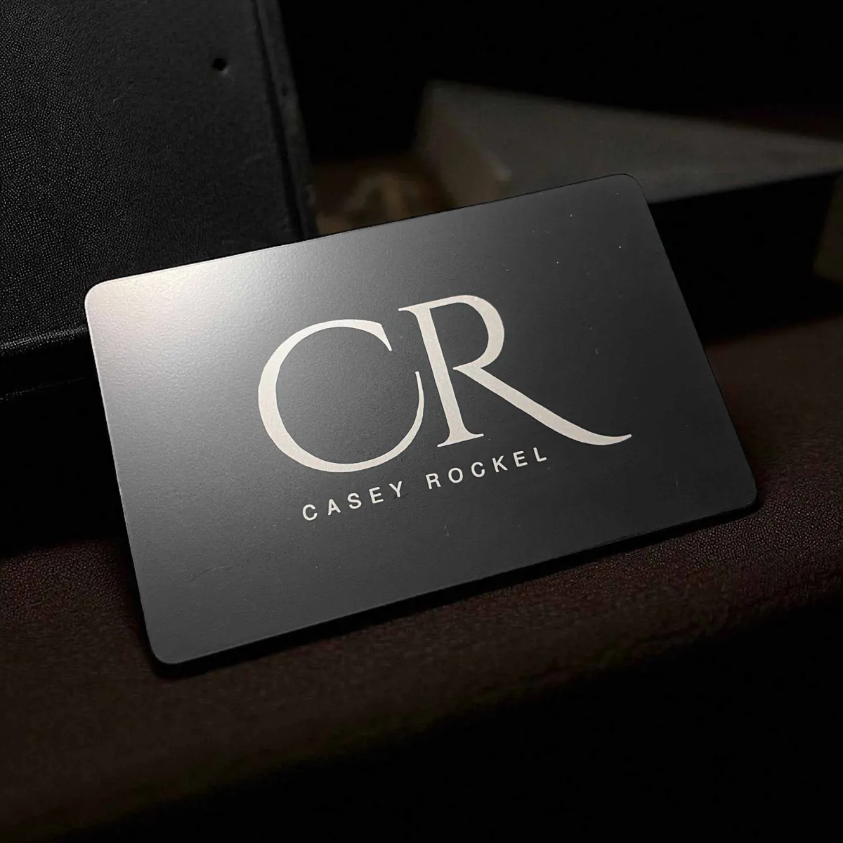 Custom steel card design